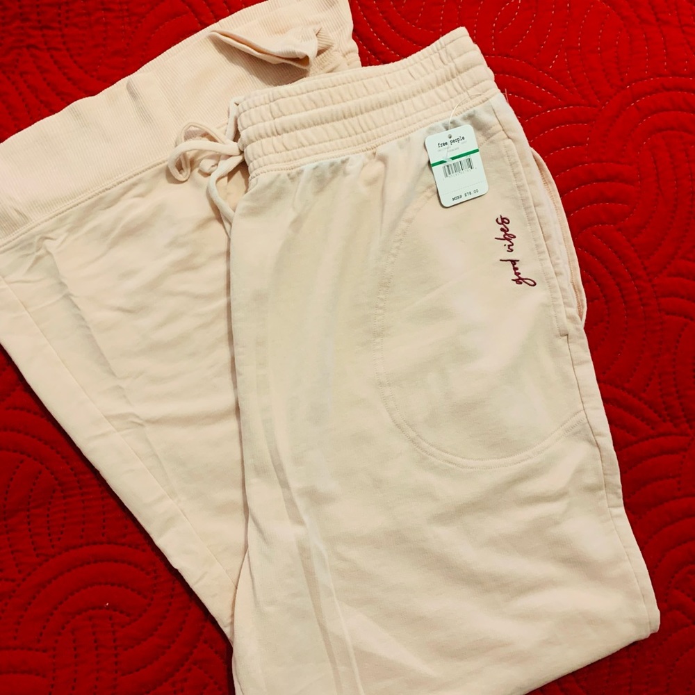 NWT Free People Cozy Cool Lounge Pant Mooncake - Picture 4 of 11